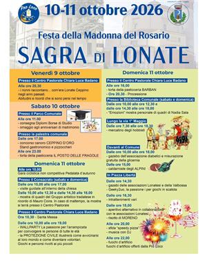 Sagra di Lonate Ceppino