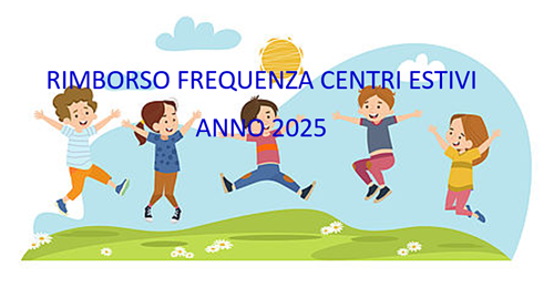 Richiesta rimborso frequenza centri estivi - anno 2025