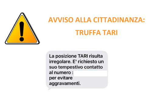 Avviso alla cittadinanza